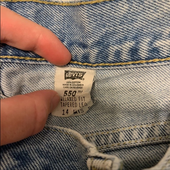 Vintage 550 Levi’s - Picture 5 of 6